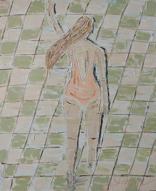 Pool Poser - Art Print