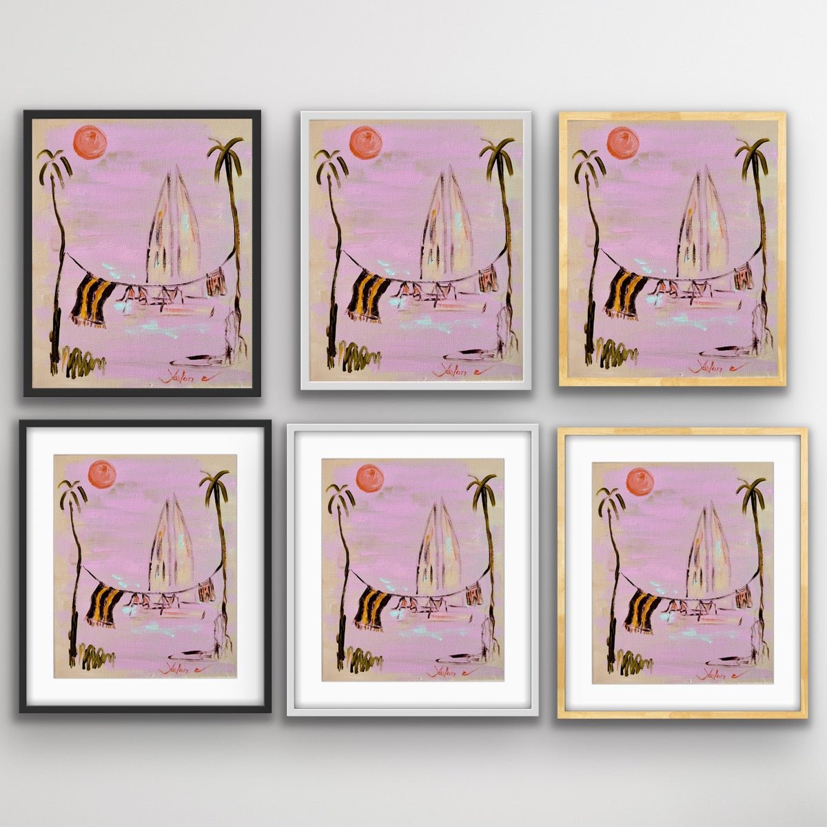 The Air Smelled Like Coconut - Limited Edition Fine Art Prints