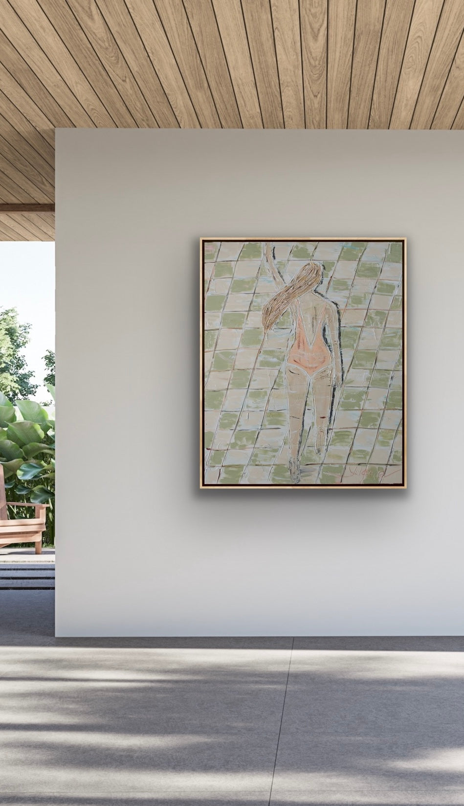 Pool Poser - Art Print