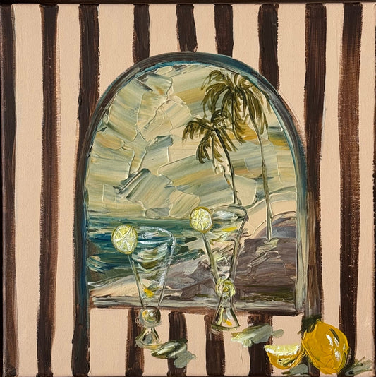 Drinks At Dusk No.2 – Abstract Artwork