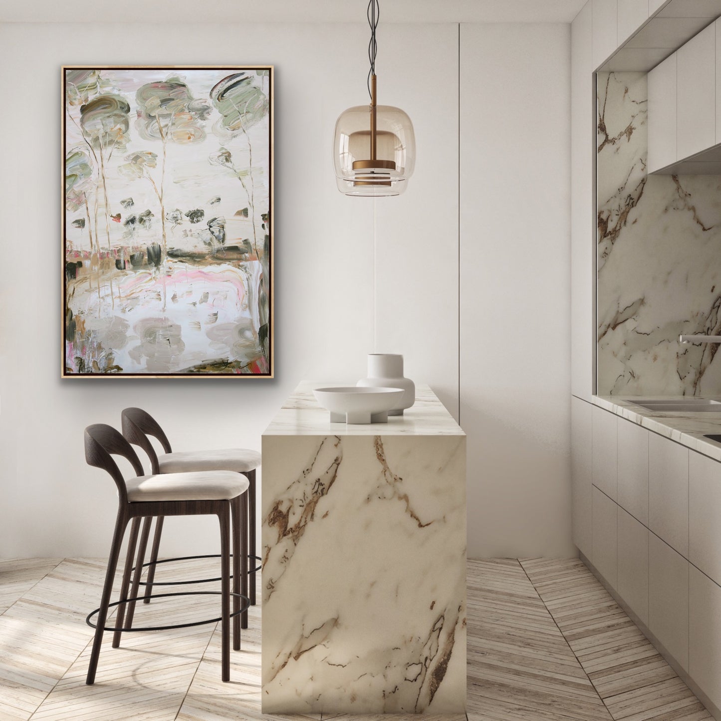 At The Billabong - Open Edition Art Print