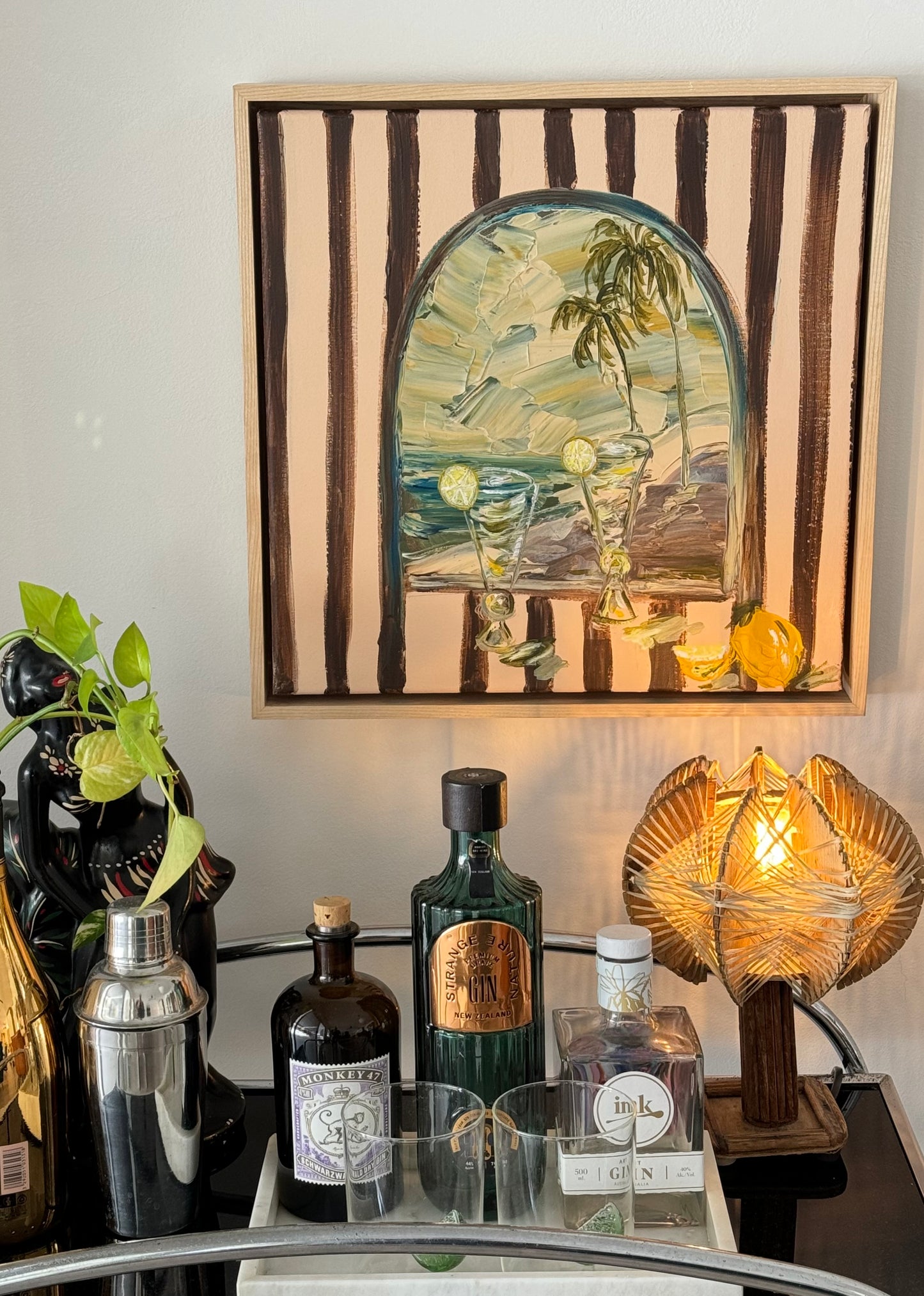Drinks At Dusk No.2 – Abstract Artwork
