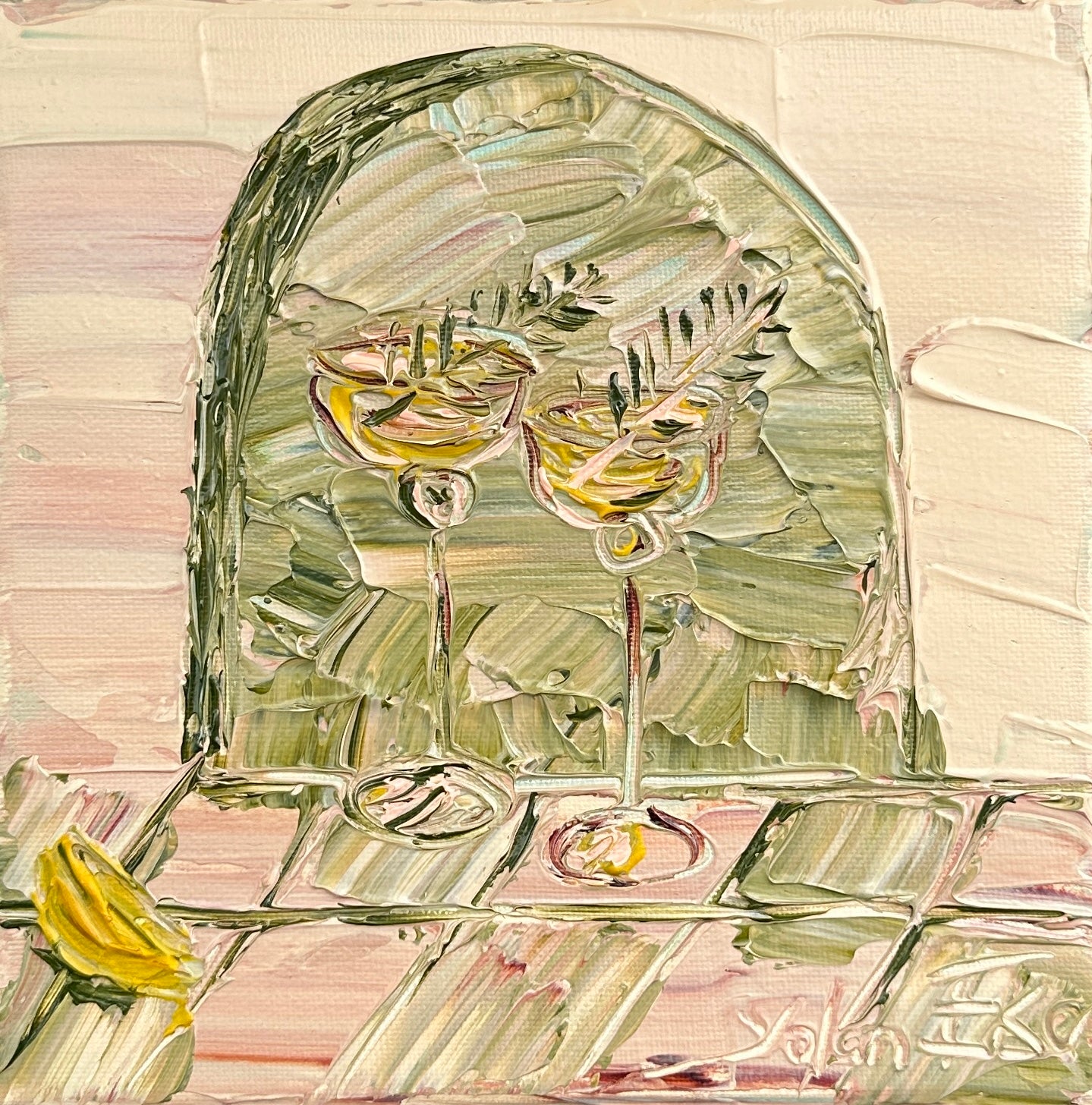 At Dusk – Abstract Artwork
